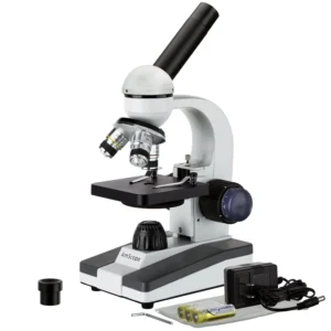 M150 Series Portable LED Monocular 40x-1000x Compound Microscope